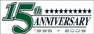 15th Anniversary Season . 1995 - 2009