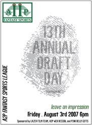 2007 Draft Poster